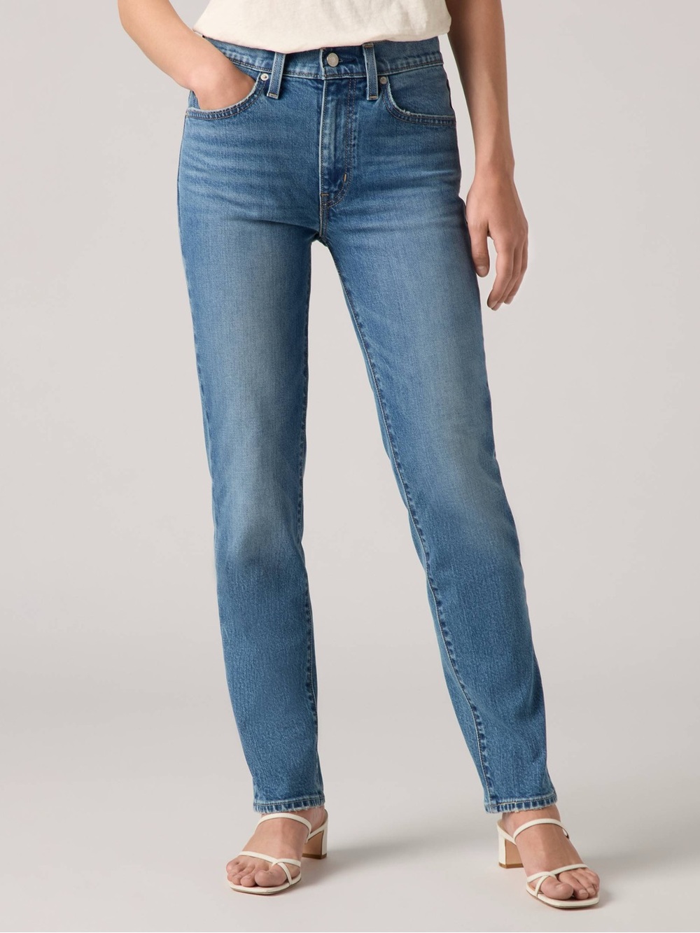 BLOW OUT SALE! Levi's Mid Wash 724 High RiseStraight Leg Jeans